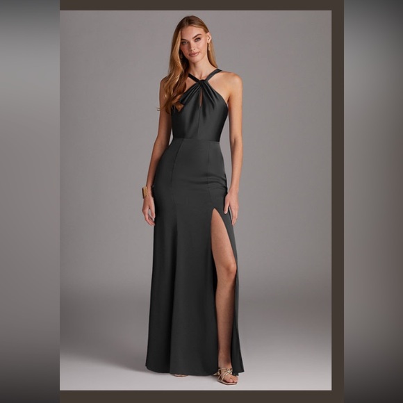 Azazie Dresses & Skirts - Azazie Black Elana Dress A2